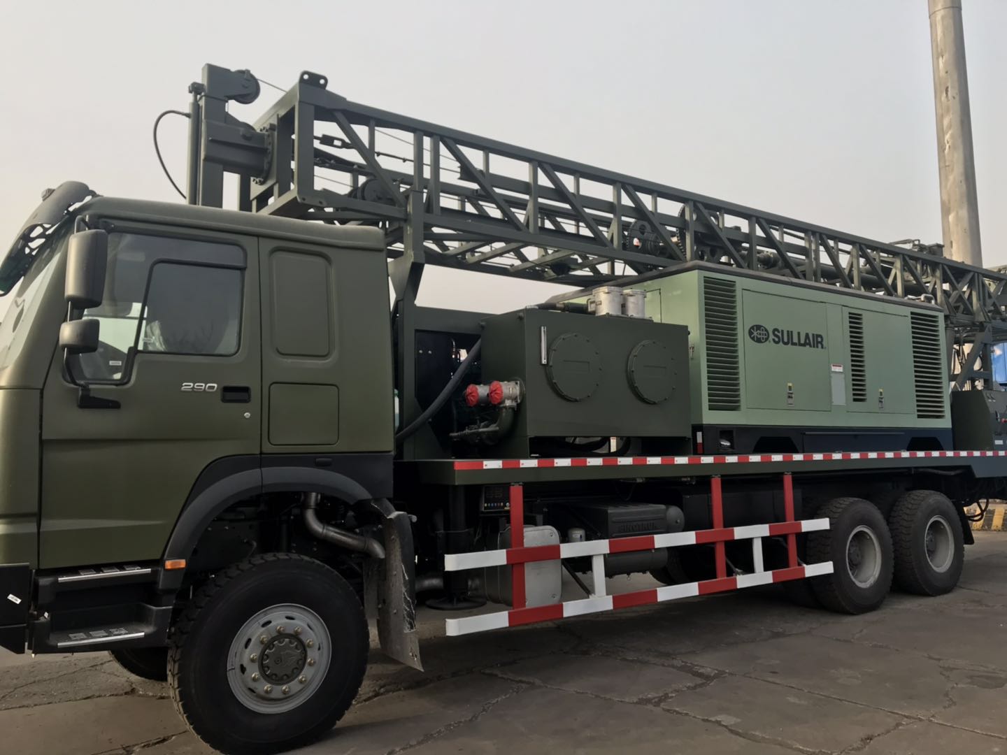 CDC-300JK機(jī)械傳動式動力鉆機(jī)在埃塞俄比亞
